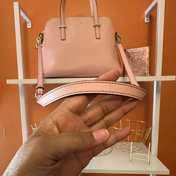 KATE SPADE Cedar Street Bag w/Glitter Bug Stacey Wallet Bundle (EUC) - Picture 3 of 15